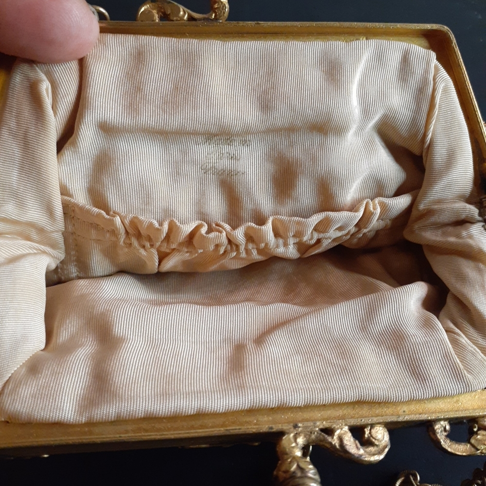 Gorgeous Vtg Whiting & Davis Style Mesh Purse Mad… - image 4